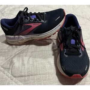 Brooks Adrenaline GTS 22 Running Shoes Sneakers Womens 6.5 B EU 37.5 Blue Purple